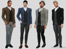 Hilary Suit Jacket for Sims 4