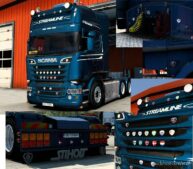 Scania RJL, R4, T, T4 Badges Add-On [1.47] for Euro Truck Simulator 2