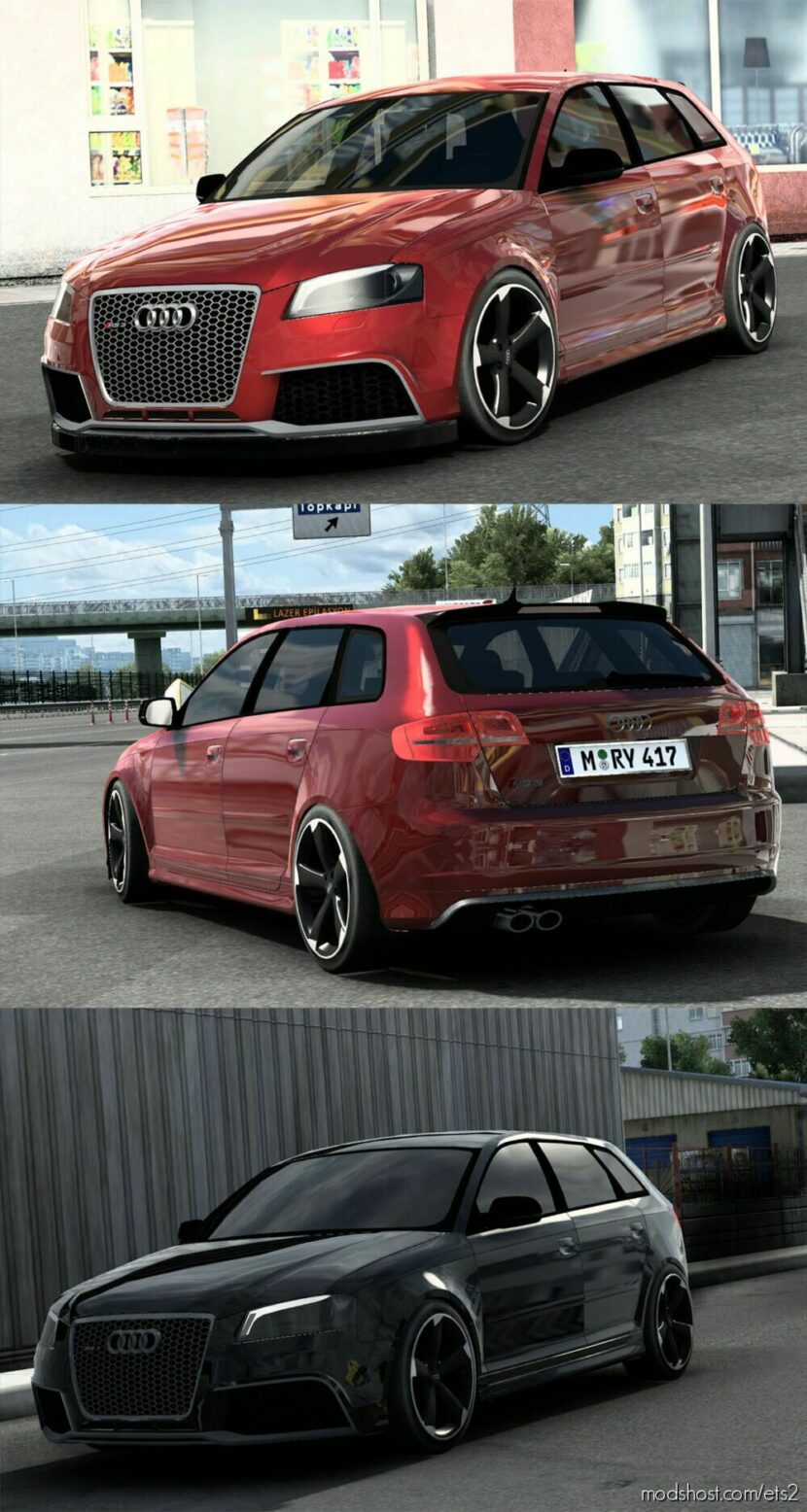 Audi RS3 Sportback 2011 8P V1.9 [1.47] for Euro Truck Simulator 2