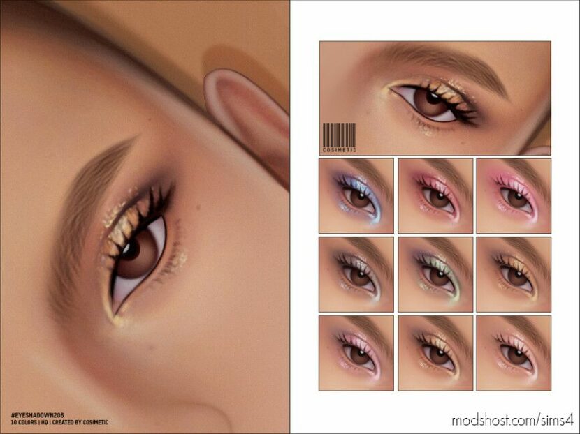 Eyeshadow N206 for Sims 4