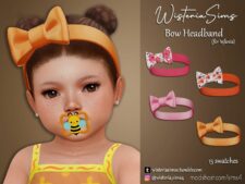 Bow Headband for Infants for Sims 4