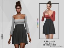 Alina Dress for Sims 4