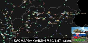 ETS2 Mod: SVK Map By Kimislimi V.30 1.47 (Demo – Fixed) (Image #3)