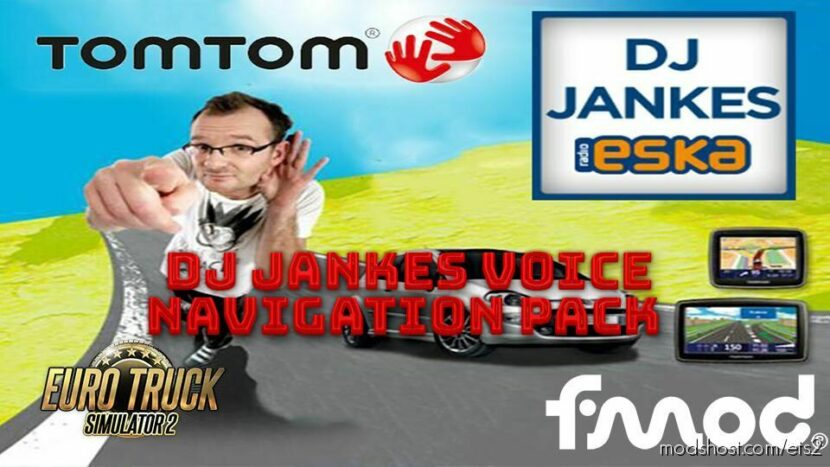 DJ Jankes Voice Navigation Pack V2.1 for Euro Truck Simulator 2
