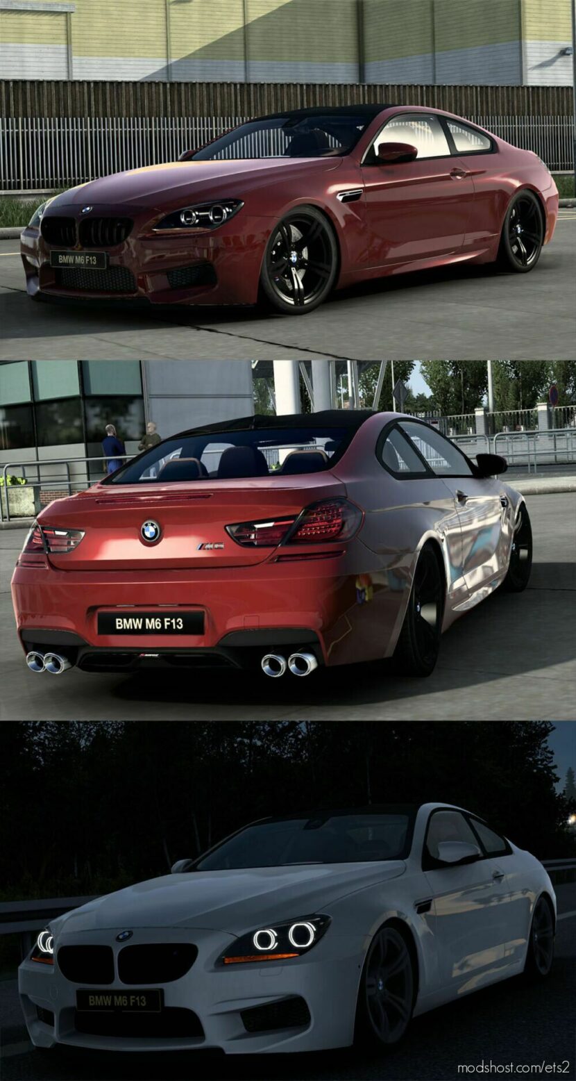 BMW M6 F13 V3.5 [1.47] for Euro Truck Simulator 2
