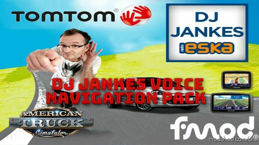 DJ Jankes Voice Navigation Pack V2.1 for American Truck Simulator