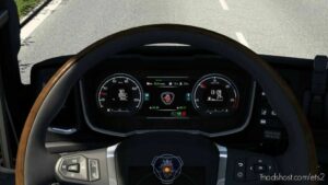 ETS2 Scania Interior Mod: NG Improved Dashboard V4.1 (Image #2)