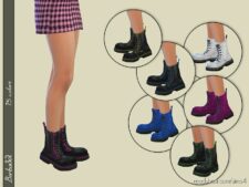 Anfibi Shoes for Sims 4