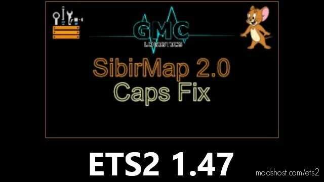 Sibirmap 2.0 Caps FIX V1.2 [1.47] for Euro Truck Simulator 2
