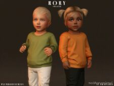 RORY Sweater (infants) for Sims 4