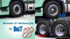 Michelin X Multiway 3D [1.47] for Euro Truck Simulator 2