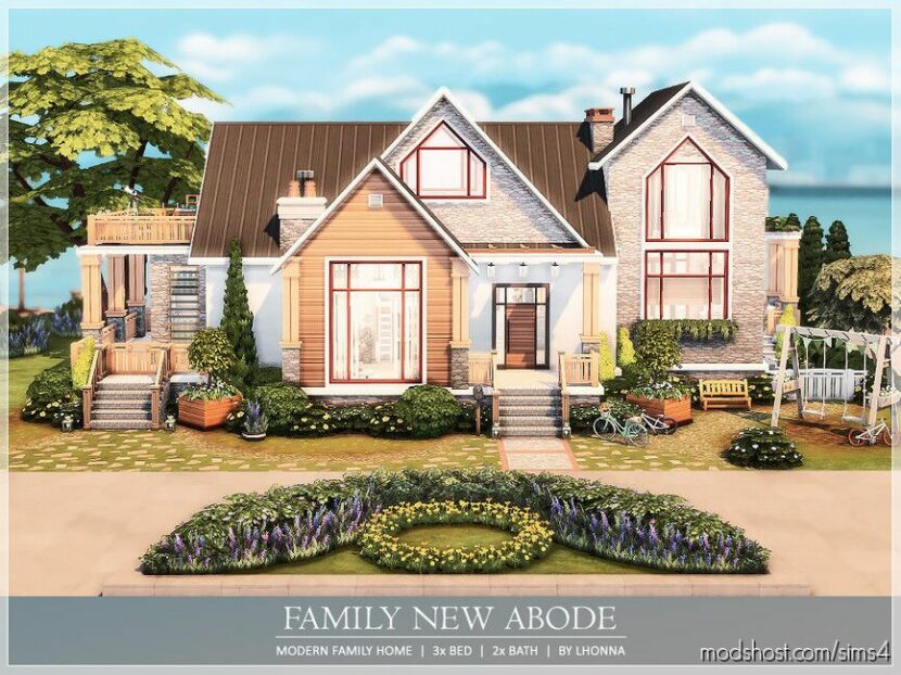 Sims 4 House Mod: Family New Abode (Featured)