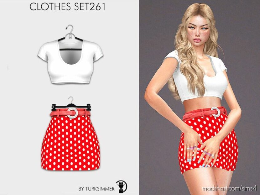 Clothes SET261 for Sims 4