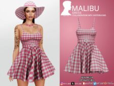 Malibu Dress for Sims 4