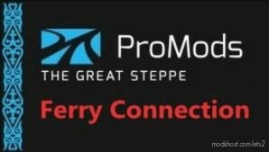 The Great Steppe (Ferry Connection) V1.1 for Euro Truck Simulator 2