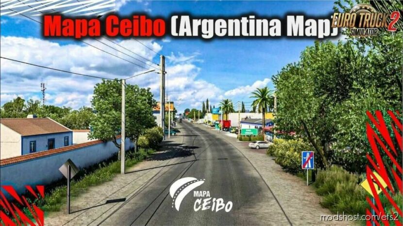 Ceibo (Argentina MAP) V2.3.1 [1.47] for Euro Truck Simulator 2