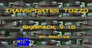 Tozzo Transportes Skin Pack for Euro Truck Simulator 2