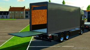 Scania S BOX With Tailgate for Farming Simulator 22