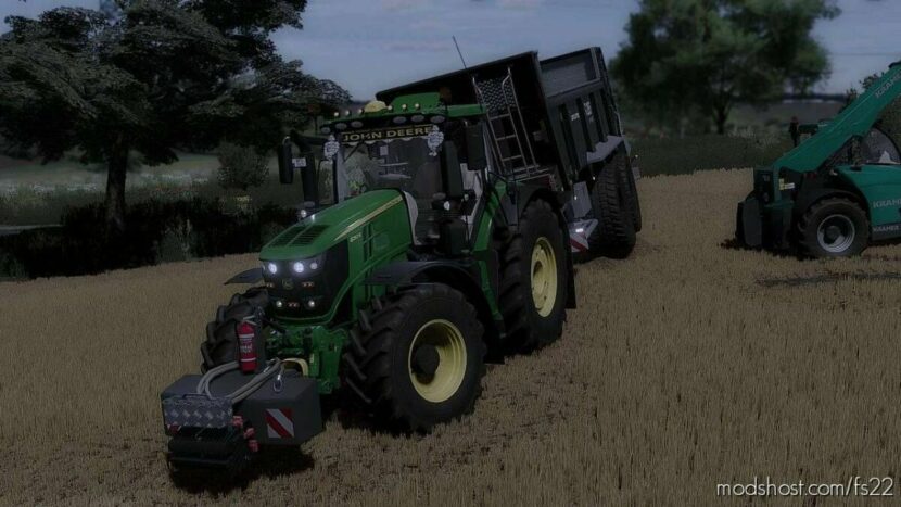 John Deere 6R Series Edit for Farming Simulator 22