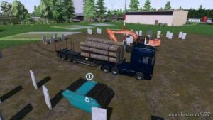 BIG Wood Storage V1.1 for Farming Simulator 22