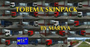 Tobema Skin pack V4.0 for Euro Truck Simulator 2