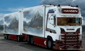 Scania S580 Tandem [1.47] for Euro Truck Simulator 2