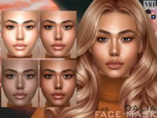 Dalia Face Mask N45 for Sims 4