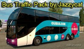 Drivable AI MOD, Jazzycat BUS Traffic Pack Addon for Euro Truck Simulator 2