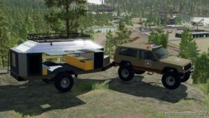 FS22 Realistic Mod: Overland Trailer V1.0.0.1 (Image #2)