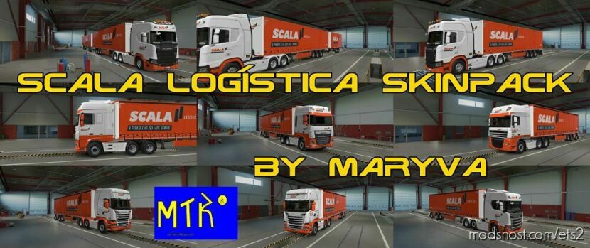 Scala Logística Skinpack 2.0 for Euro Truck Simulator 2