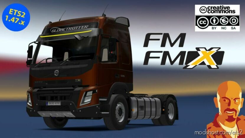 Volvo FM & FMX V2.1 [1.47] for Euro Truck Simulator 2