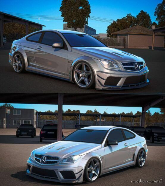 Mercedes Benz C63 AMG W204 Couple for Euro Truck Simulator 2