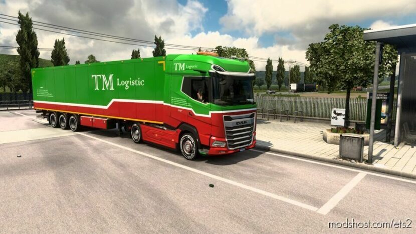 skin TRAILER TM logistic by maury79 [1.47] for Euro Truck Simulator 2
