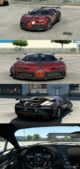 ETS2 Car Mod: Bugatti Chiron 2021 Update 1.47 (Image #3)