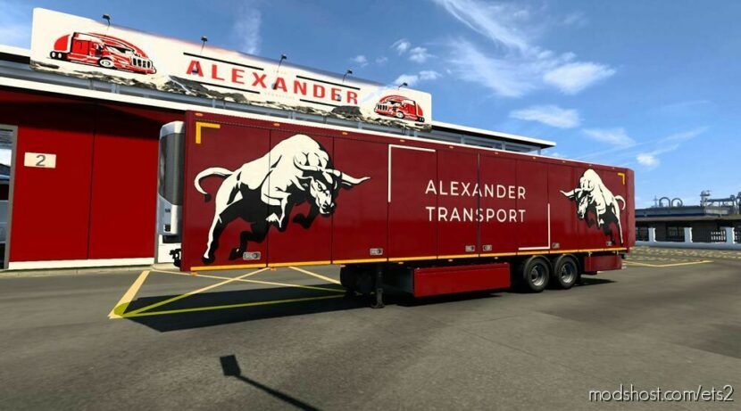 Alexander Transport Bull Trailer Pack for Euro Truck Simulator 2