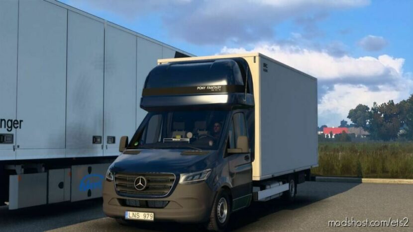 Mercedes Sprinter Mega Mod for Euro Truck Simulator 2