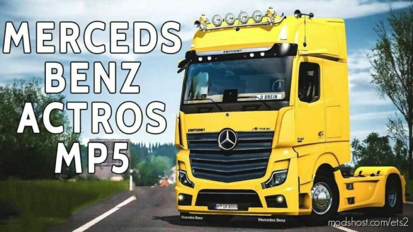Mercedes Benz Actros MP5 [1.47] for Euro Truck Simulator 2
