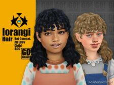Iorangi Hair for Sims 4