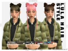 Lula Hairstyle for Sims 4