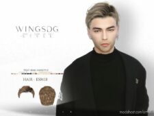 Neat Man Hairstyle ES0418 for Sims 4