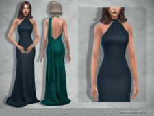 Apollonia Gown for Sims 4
