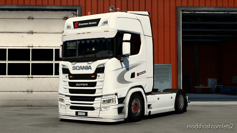 Scania S Krummen Kerzers Skin [1.47] for Euro Truck Simulator 2