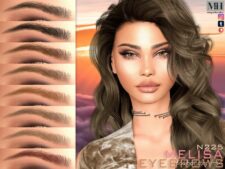 Melisa Eyebrows N225 for Sims 4