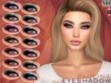 Paulina Eyeshadow N44 for Sims 4