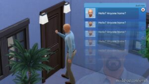 Who Is Knocking? for Sims 4