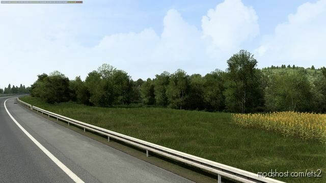Grass 2.68, Tree Improved 4K V1.5 for Euro Truck Simulator 2