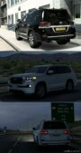 ETS2 Toyota Car Mod: Land Cruiser 200 2012 V1.4 1.47 (Image #2)