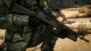 GTA 5 Weapon Mod: AK-74M Russian Army (Image #3)