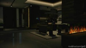 GTA 5 Map Mod: MLO Modern Wood House Add-On SP V Beta (Image #3)