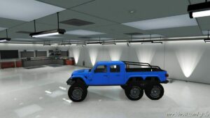 GTA 5 Jeep Vehicle Mod: Gladiator 6×6 (Image #2)